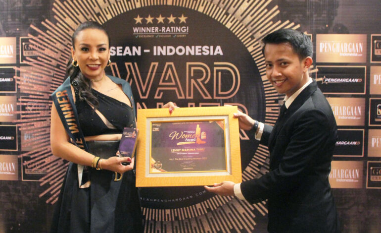 Exquisite Media CEO Lenny Marlina Tanu Receives Best Inspiring & Creativity Women Award 2023