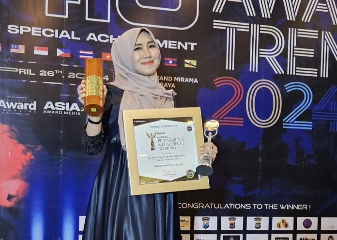 Lia Istifhama Receives Indonesia Next Future Leader 2024 Award: An Inspiring Achievement