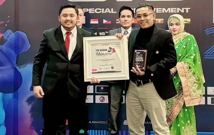 Noble Skincare Brand from Majalengka Wins Top Brand Award